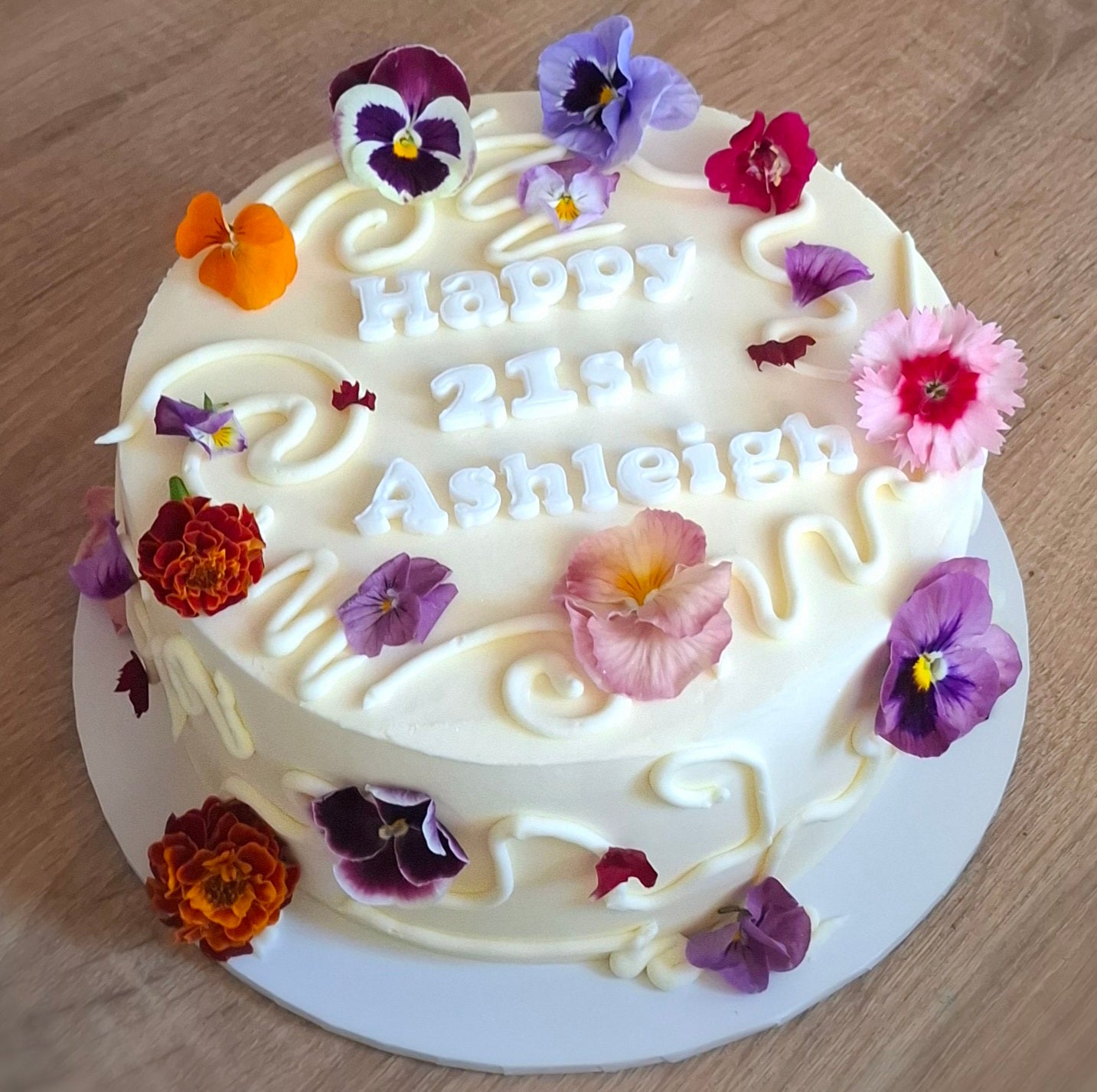 The Flower Swirl Cake