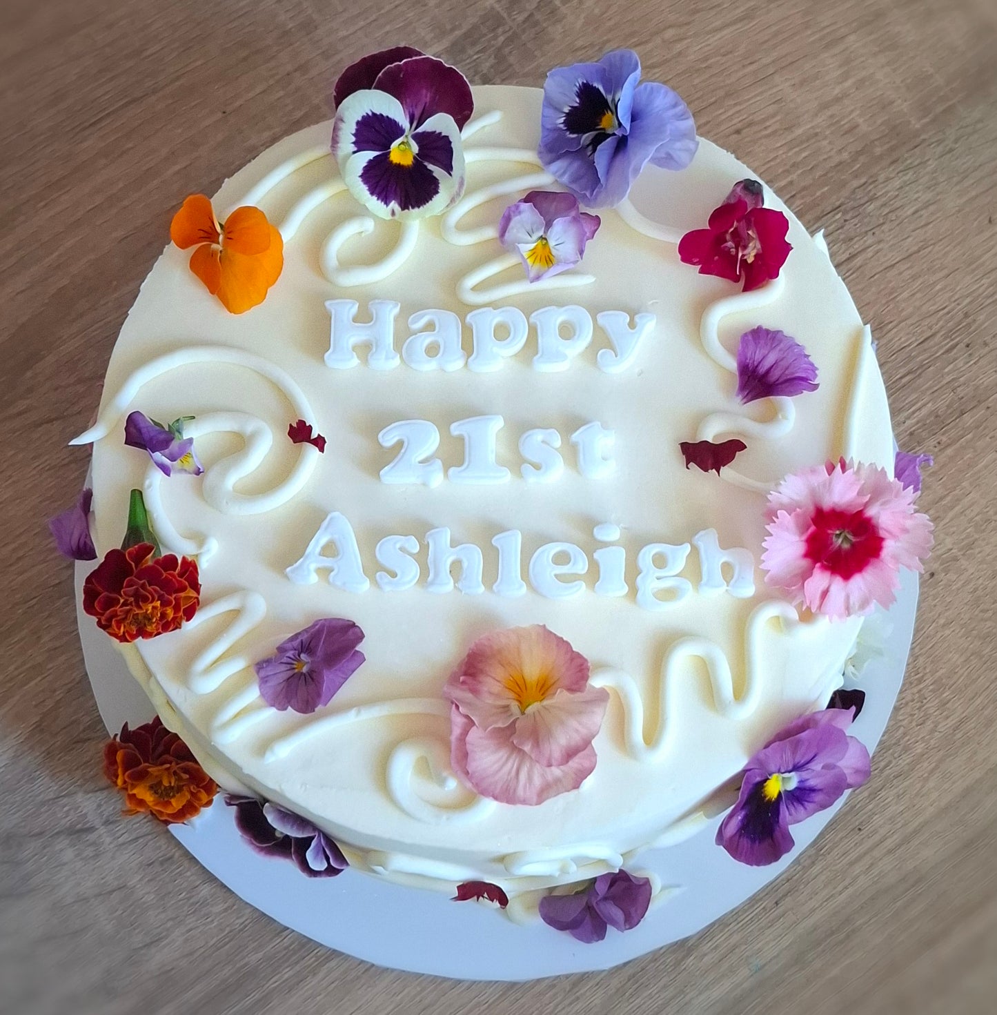 The Flower Swirl Cake