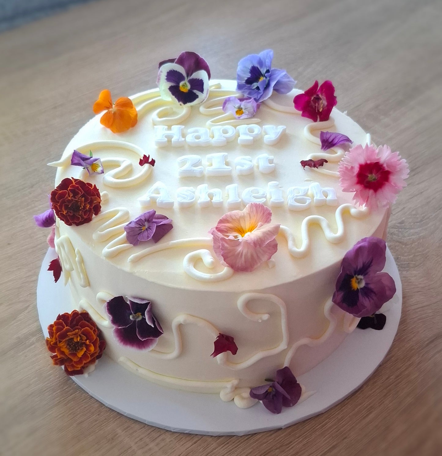 The Flower Swirl Cake