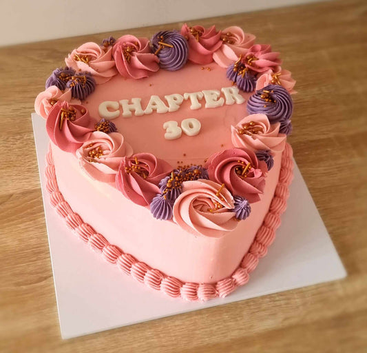 Heart Celebration Cake