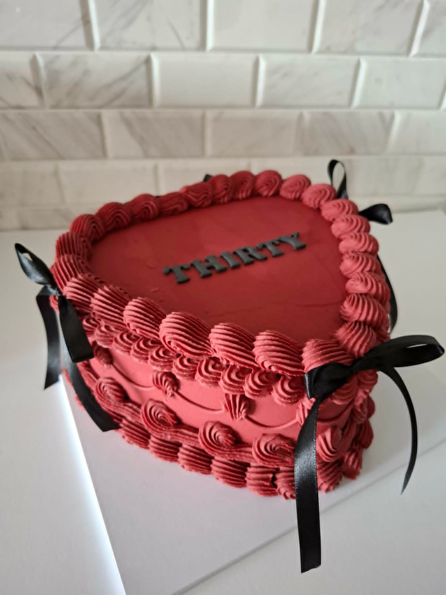 Lambeth Heart Cake