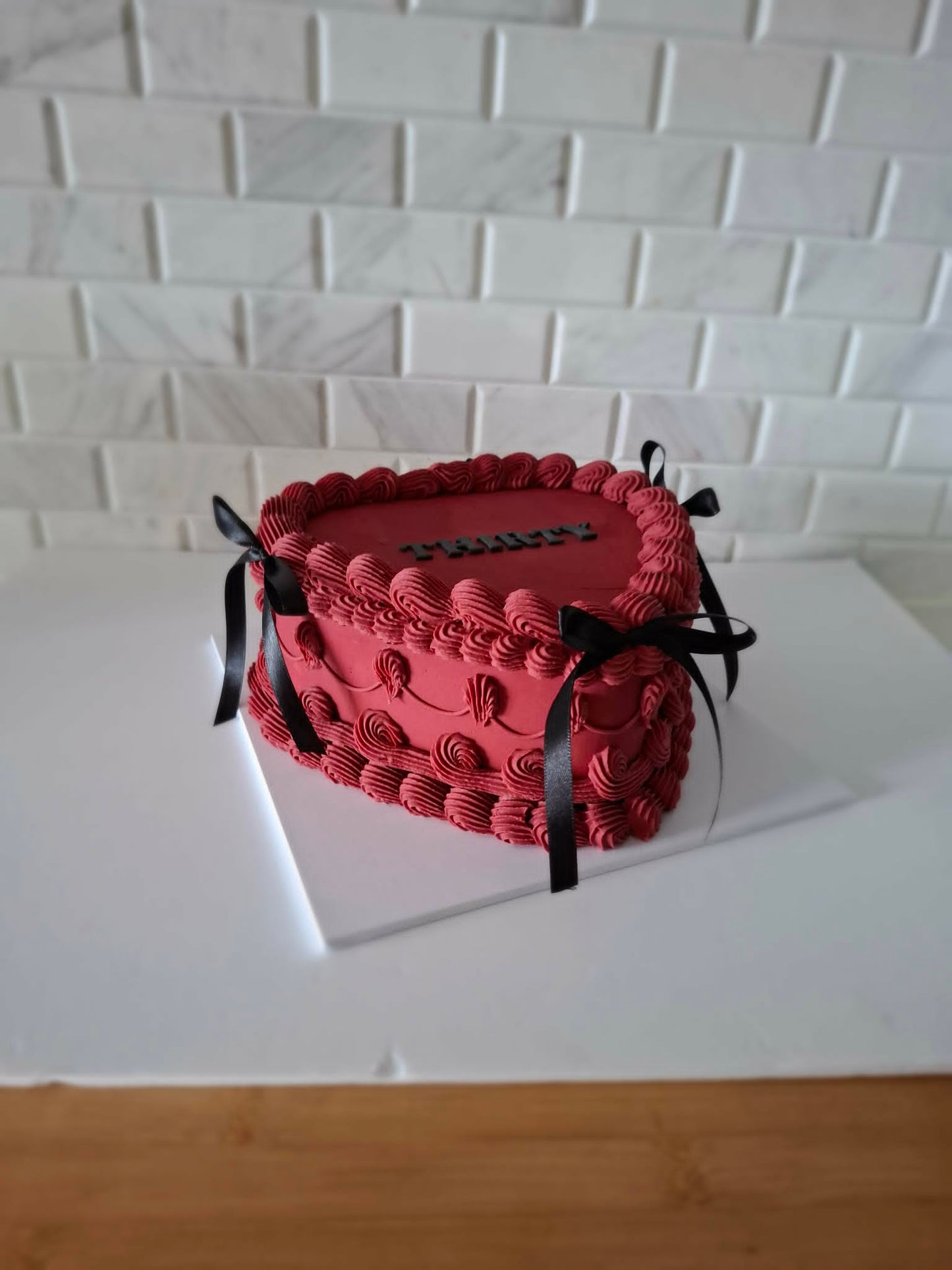 Lambeth Heart Cake